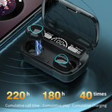 M10 Wireless 5.3 Earphones | Charging Box - Sports - Waterproof Earbuds