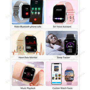 G3 Ultra Fitness Bluetooth Watch | Heart Rate - Blood Pressure - Sports Tracking - Multi Function Sleek Watch